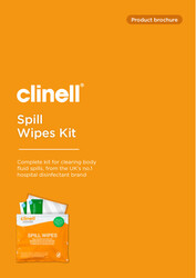 Clinell Spill Wipes Brochure