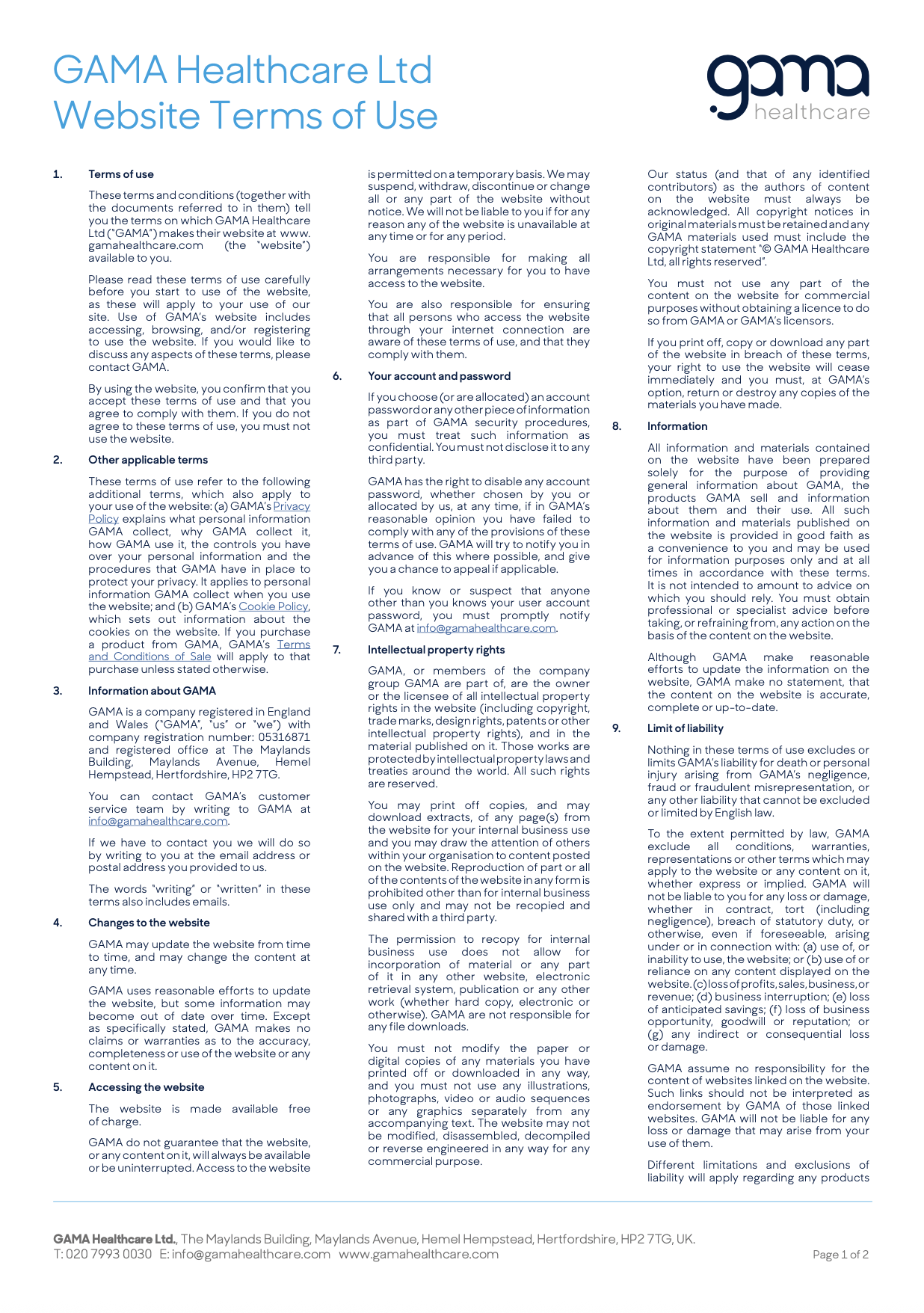 Modern Slavery Act Statement - 2023/2024
