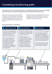 Considering Manufacturing Quality