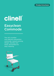 Clinell EasyClean Commode - Product Brochure