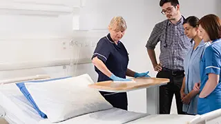 webimage-Nurse-training-on-use-of-wipes-on-surface